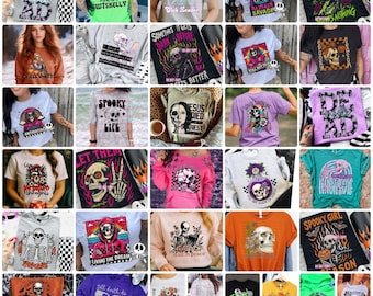 Skellies コラボ デジタル ファイル バンドル: PNG 昇華デザイン (デジタル ダウンロード)