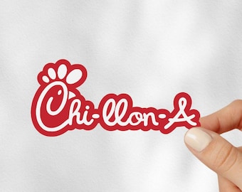 Chillona Sticker, Chil-lon-A, Latina Gift, Chismosa, Crybaby, Chillona Pero Chingona, Hispanic Funny, Mexican, Sticker, Decal, Laptop, Vinyl