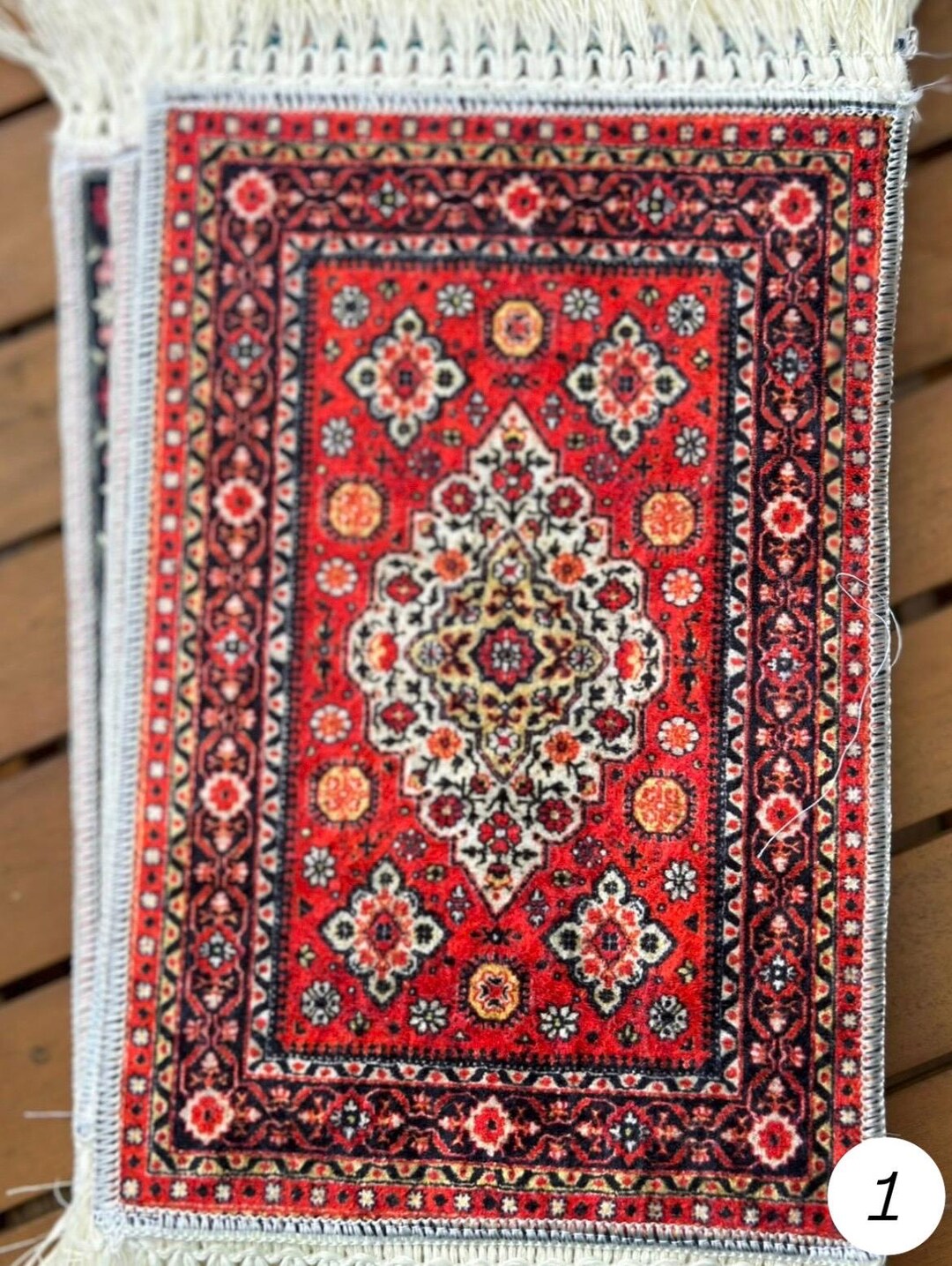 Mini Rug Mouse Pad Unique Decorative Miniature Best Gift Nowrouz Yalda ...