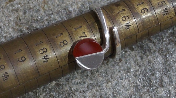 Ring 925er Silber mit Carneol - image 5