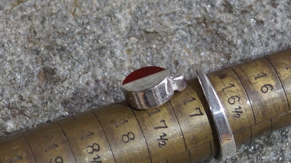 Ring 925er Silber mit Carneol - image 2