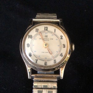 Vintage Ingersoll Ltd Triumph Gentleman s Mechanical Watch. England 1950 s Etsy