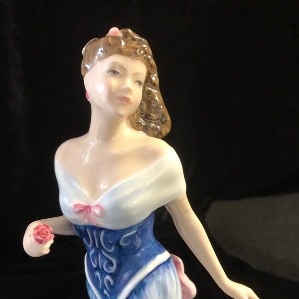 Royal Doulton Vintage Lady Figurine For You Ref HN 3754.  England 1990's