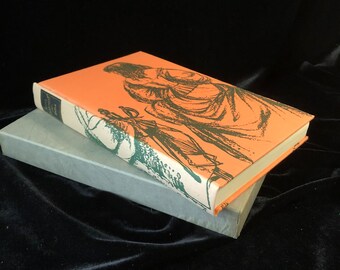 Les fortunes et les malheurs de la Flandre mollaise de Daniel Defoe avec des dessins de Nigel Lambourne. Pochette Folio Society. Impression de 1967.