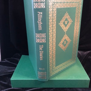 Allingham The Diaries autorstwa Williama Allinghama. Redagowane przez H. Allinghama i D. Radforda. Sleeved Folio Society Book 2007 Printing.
