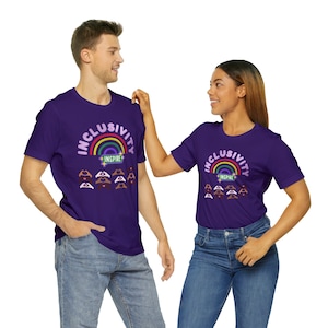 Inclusivity Unisex Jersey Short Sleeve Tee, Celebrating Womens History Month