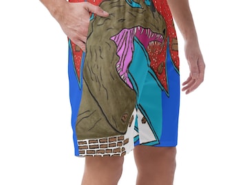 All-Over Print Men's Short Pants