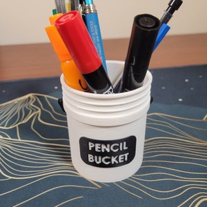 Pencil Bucket - 3D Printed