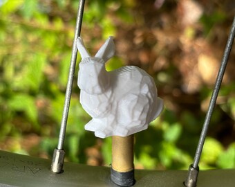 Geometric Bunny Valve Stem Caps (Set of 4)