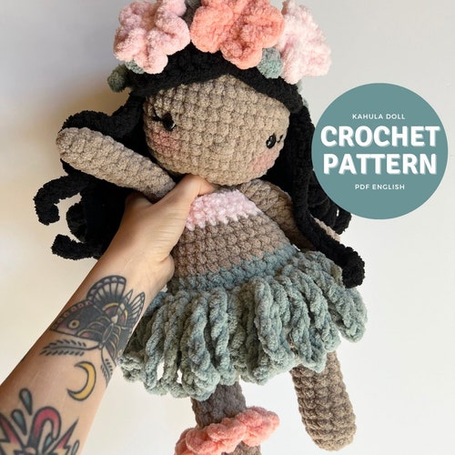 Kekona the Tiny Dancer Amigurumi Pattern Crochet Doll Pattern Etsy