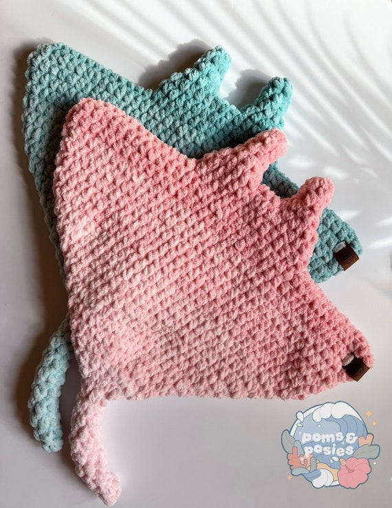 Makani the Blanket Ray Pattern Crochet Manta Ray Blanket Pattern Only Etsy Canada