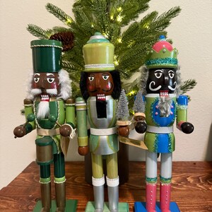 Hand-painted Wood Nutcracker - Nutcracker Figurine - 14 Inch