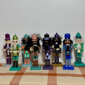 Hand-painted Miniature Wood Nutcracker - Nutcracker Figurine
