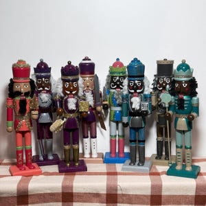 Hand-painted Wood Nutcracker - Nutcracker Figurine - 14 Inch