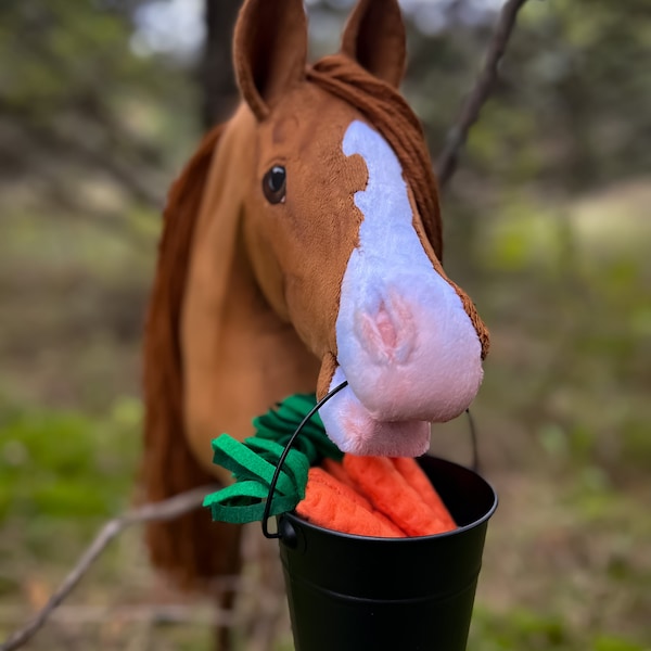 Hobby Horse Carrots - Felt Play Carrot