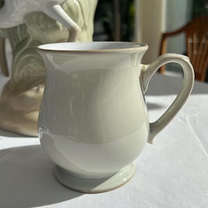 Denby Linen Stoneware Clay Tea Mug Bell Shaped One Available