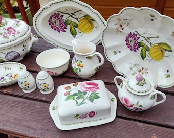 Auswahl Victoria Spode 1990er Jahre Filigranes Klassisches Obst Design