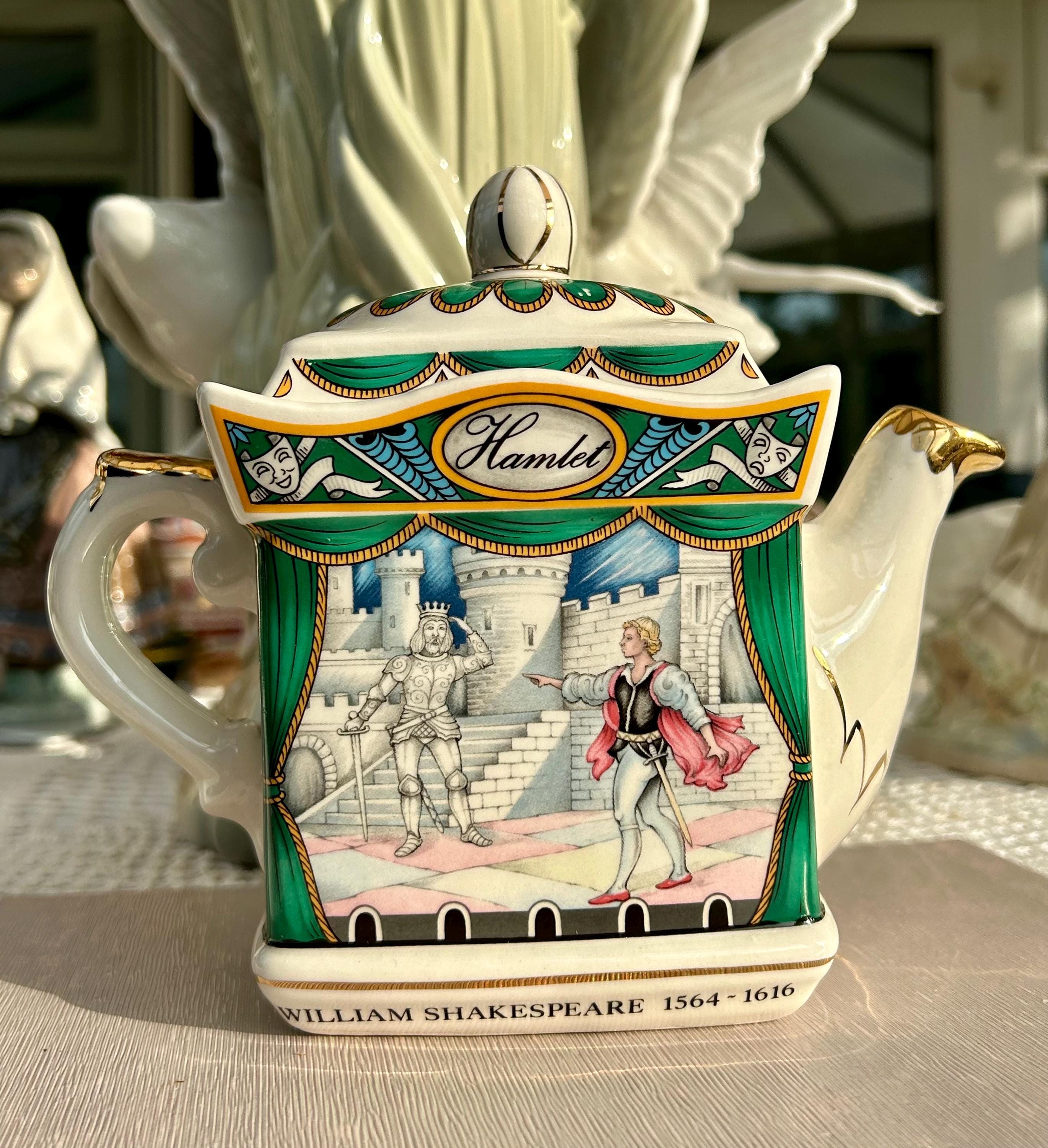Sadler Romeo and Juliet Teapot - Etsy