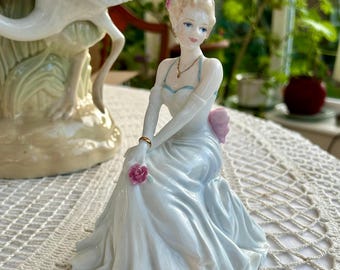 Vintage Coalport Figure Visiting Day Limited Edition With COA - Etsy