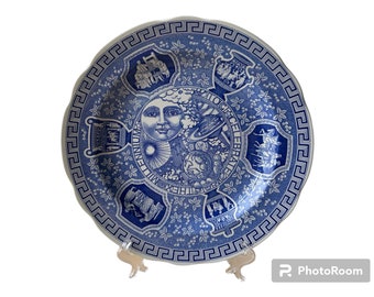 Spode Blue Room Collection - "In Celebration of The Milenium" Decorative Plate - 2000