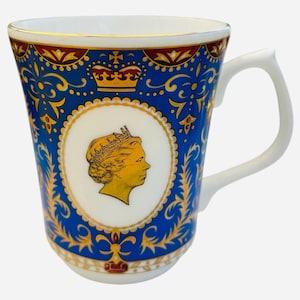 Queen Elizabeth II 80th Birthday Mug: Ringtons Royal Memorabilia
