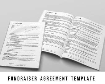 Fundraiser Agreement Contract