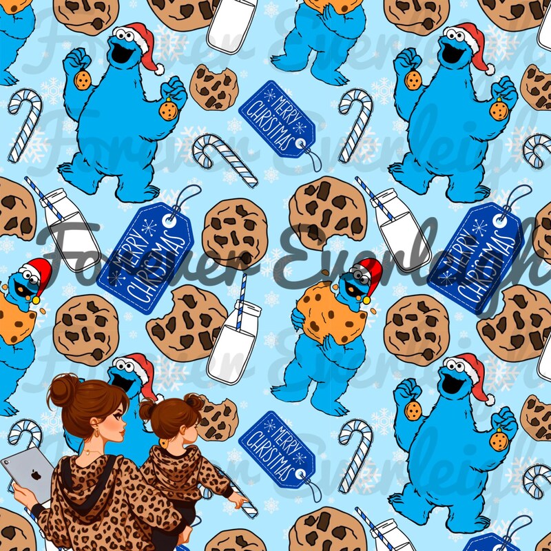 Cookie Monster Print - Etsy