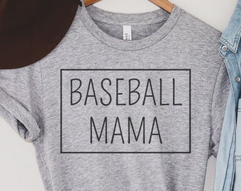 Baseball Mama Shirts | Baseball Mom Shirt | Sports Mom Shirt | Baseball Season Shirt | Baseball Shirt for Women | Baseball Lover
