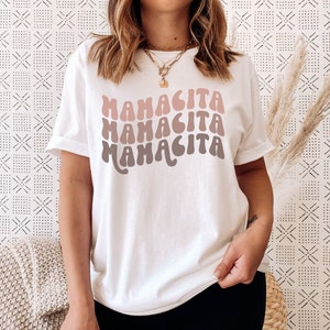 Mamacita Shirt | Mamacita Tshirt | Retro Mama Shirt | Retro Mama Tee | Boho Mama Shirt | Boho Mama Tshirt | Retro Mothers Day Shirt bild 3