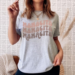 Mamacita Shirt | Mamacita Tshirt | Retro Mama Shirt | Retro Mama Tee | Boho Mama Shirt | Boho Mama Tshirt | Retro Mothers Day Shirt bild 5