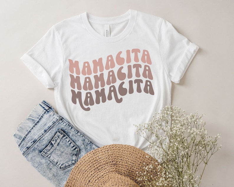 Mamacita Shirt | Mamacita Tshirt | Retro Mama Shirt | Retro Mama Tee | Boho Mama Shirt | Boho Mama Tshirt | Retro Mothers Day Shirt Vit