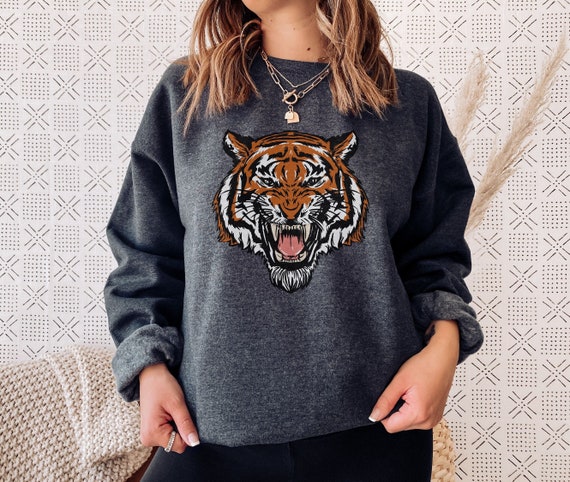 Vintage Tiger Sweatshirt Tiger Sweater Tiger Face Shirt Animal Shirts for  Women Vintage Tiger Shirt Tiger Face Sweatshirt - Etsy