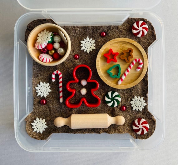 Gingerbread Kinetic Sand Kit 