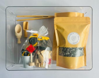 CUSTOM Construction Site Sensory Bin