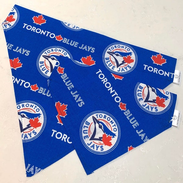 Toronto Blue Jays Dog Bandana | Blue Jays Scrunchie | Blue Jays Key Wristlet | Key Fob