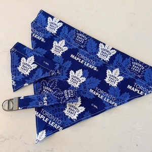 Toronto Maple Leafs Hundehalstuch | Schlüsselarmband | Schlüsselanhänger | Kragen | Katzen Bandana