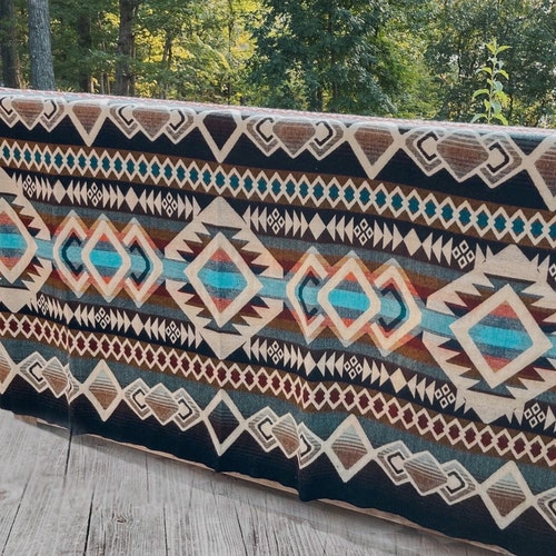 Alpaca Blanket Southwestern Large Blanket Alpaca Wool Etsy