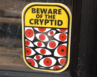 Achtung The Cryptid A5 Druck/Sticker