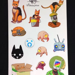 Stray stickersheets