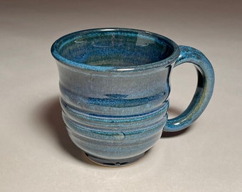 Mug, 15 ounces, handmade stoneware