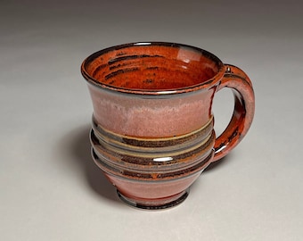 Mug, 15 ounces, handmade stoneware