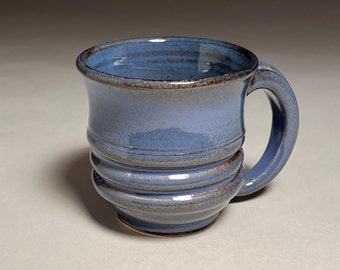 Mug, 15 ounces, handmade stoneware