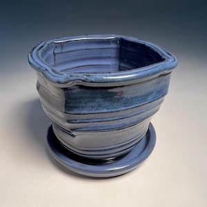 Planter - 6&quot; x 6&quot;, handmade stoneware