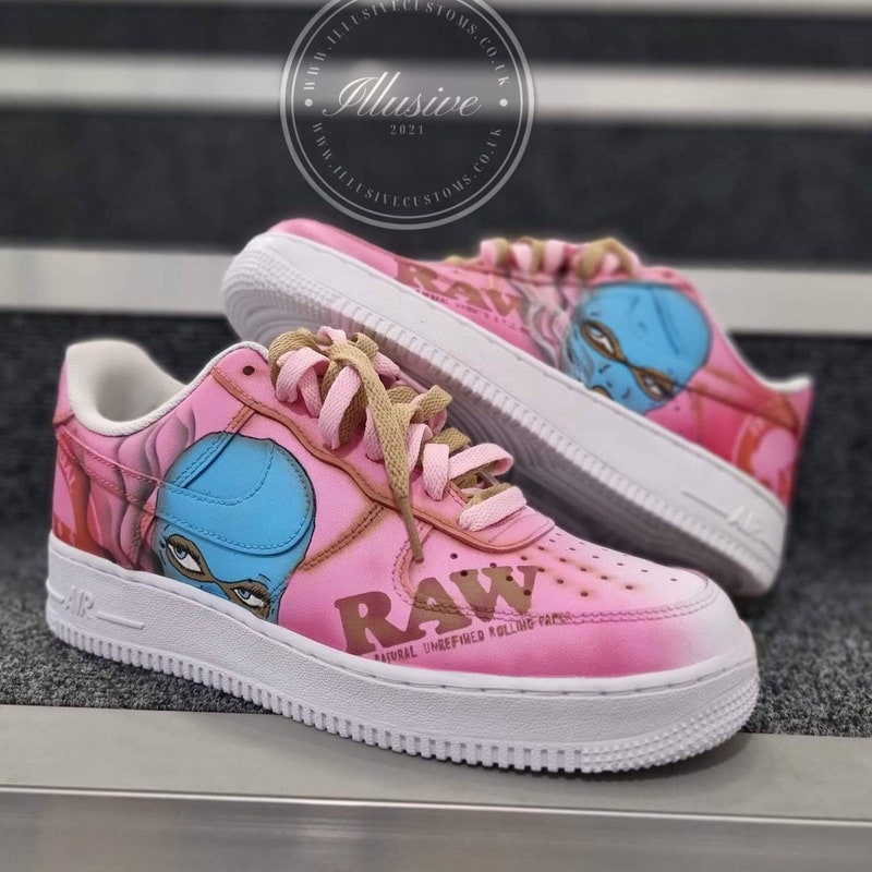 weed custom air force 1