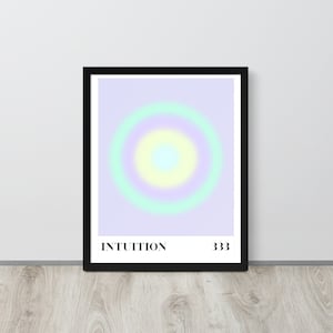 Purple Aura Poster, Space Poster, Exhibition Poster, Moon Poster, Poster Aesthetic, Minimal Wall Art, Boho Wall Art