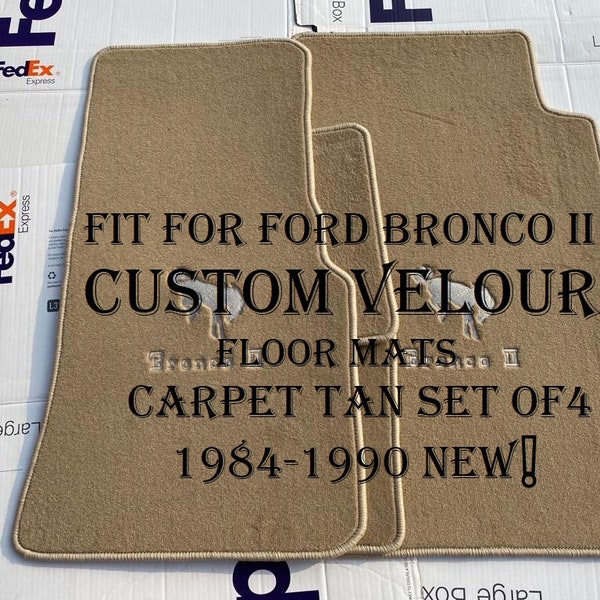 Bronco Ii Floor Mats Etsy