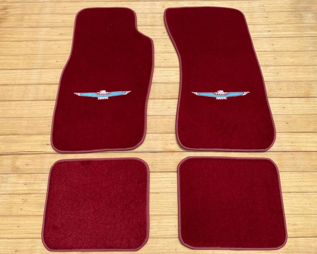 Fit for Ford Thunderbird Floor Mats Carpet Bordeaux Set Of4 Etsy