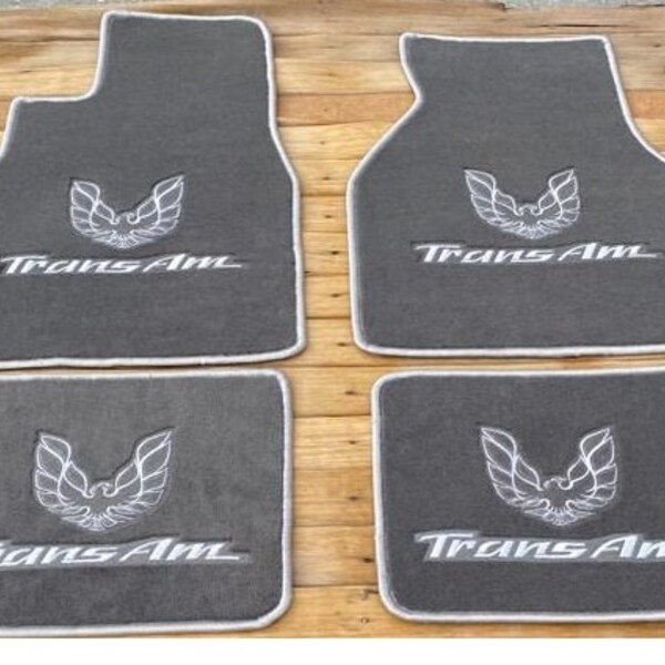 Pontiac Firebird Trans Am Floor Mats Etsy