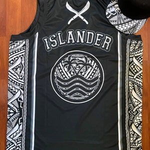 Pacific Islander Tribal Basketball Jersey