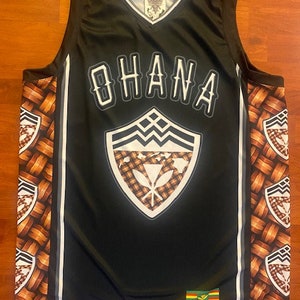 Hawaii Ohana Hawaiian Shield Weave basketbalshirt